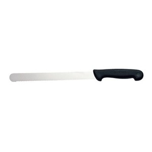 Prepara Bread Knife 10in Stainless Steel Blade Black Handle