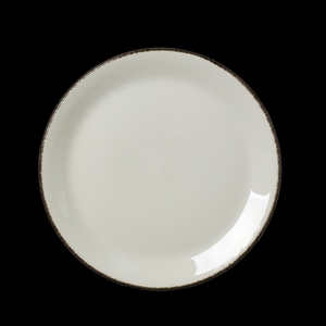 Steelite Charcoal Dapple Vitrifird Porcelain Round Coupe Plate 25.25cm 10 Inch