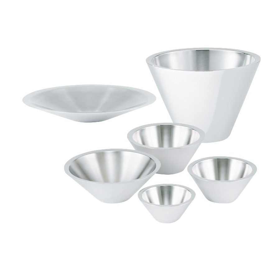 Bowl 6.1ltr Conical Stainless Steel 28cm