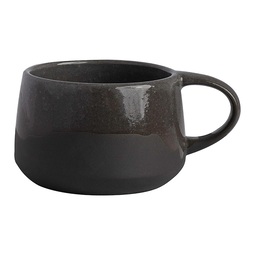 Off Grid Studio Gembrook Gray Stoneware Round Coffee Cup 11oz