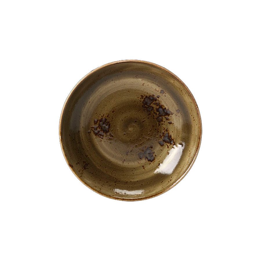 Steelite Craft Vitrified Porcelain Brown Round Coupe Bowl 21.5cm 8 1/2