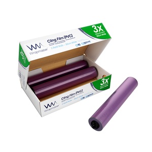 Wrapmaster® Cling Film (PVC) Refill Rolls 30cm x 300m x 3