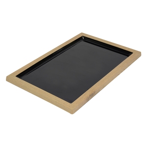 Tura Black Frame Platter 42cm