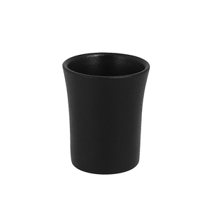 Rak Neofusion Vitrified Porcelain Black Cup Without Handle 6x7cm 9cl