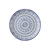 Dudson Harvest Mediterranean Moresque Vitrified Stoneware Blue Round Coupe Plate 28.8cm