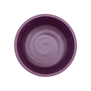 Mirage Fusion Melamine 14.5cm Matt Purple Swirl Bowl