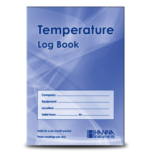 Hanna Temperature Log Book