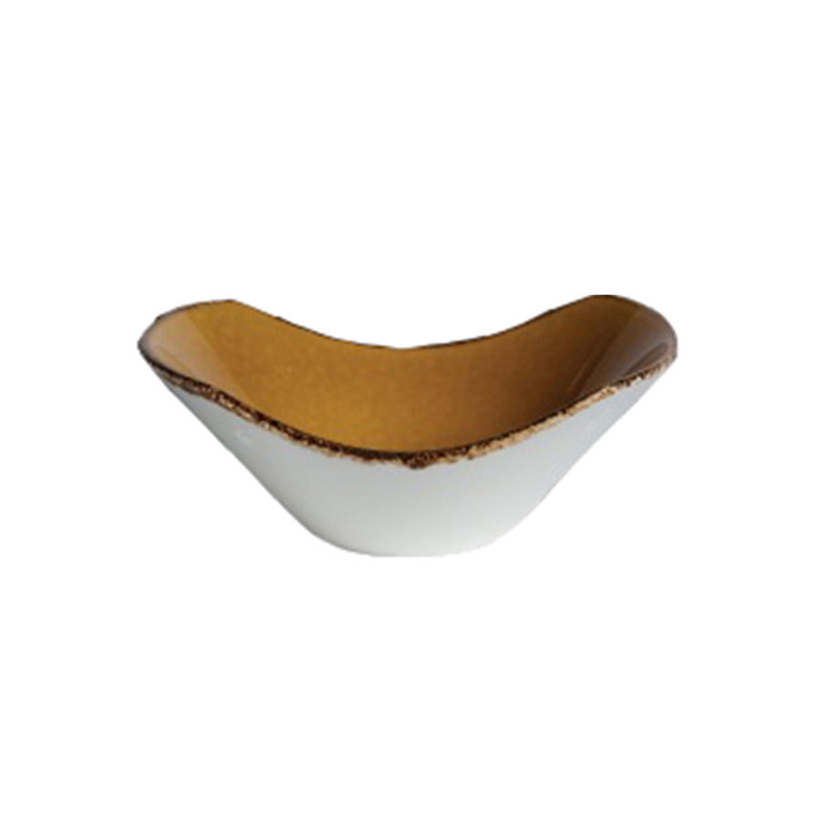 Steelite Terramesa Vitrified Porcelain Mustard Scoop Bowl 16.5cm