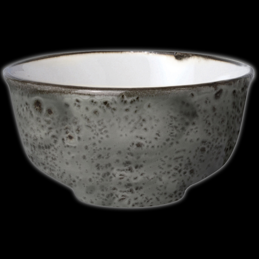 Steelite Urban Vitrified Porcelain Smoke Grey Round Sugar/Bouillon Club Cup 22.75cl
