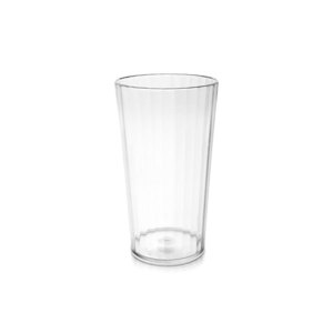 Harfield Polycarbonate Clear Fluted Tumbler 10oz
