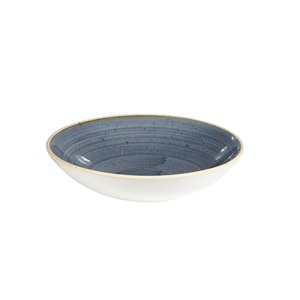 Churchill Stonecast Vitrified Porcelain Blueberry Small Coupe Bowl 18.2cm 42.6cl 15oz