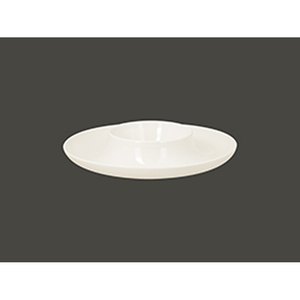 Rak Sugestions Ashore Vitrified Porcelain Round White Plate Hollow 29.5cm