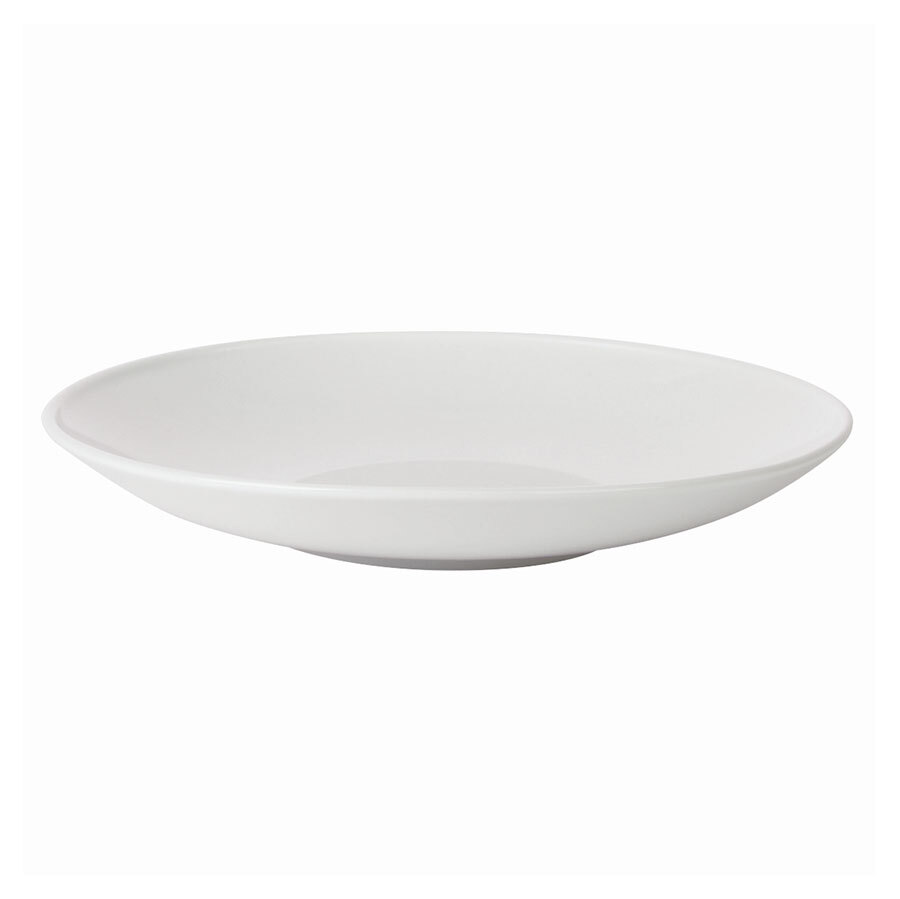 Simply Tableware Porcelain Warm White Round Shallow Bowl 23cm