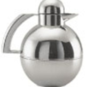 Elia Chrome Glass Lined Spherical Vacuum Jug 1Litre