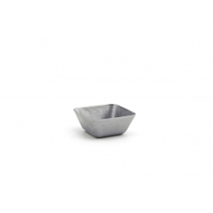 Front of the House Mod Antique Stainless Steel Square Ramekin 2.5x2.5 Inch 3oz