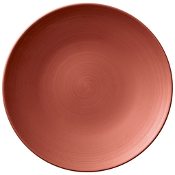 Villeroy & Boch Copper Glow Porcelain Round Flat Coupe Plate 25cm