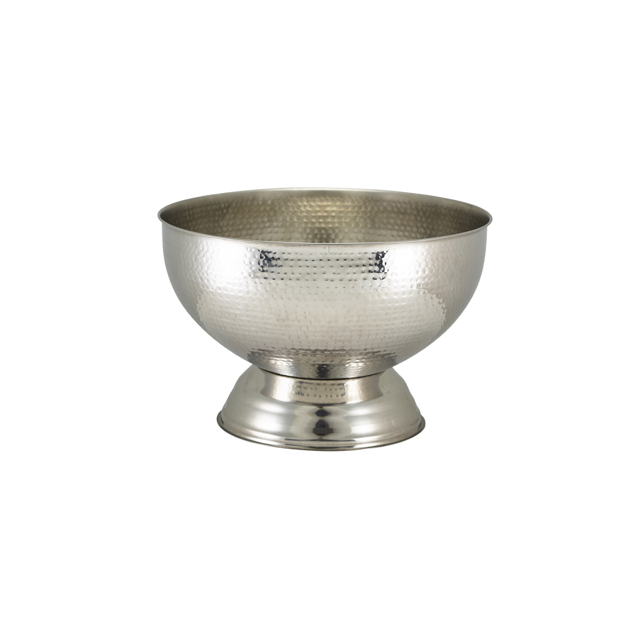 Hammered S/S Champagne Bowl 36cm