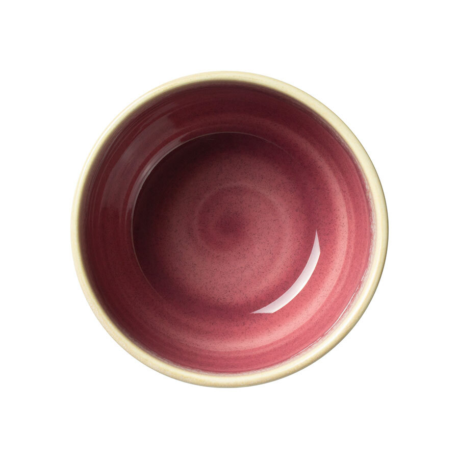 Steelite Aurora Vitrified Porcelain Vesuvius Rose Round Quartz Bowl 12cm