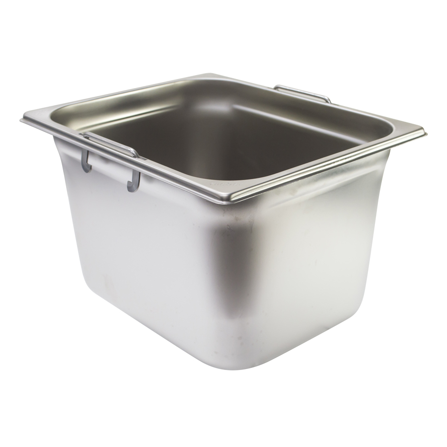 1/2 Gastronorm 200mm Stainless Steel With Handles