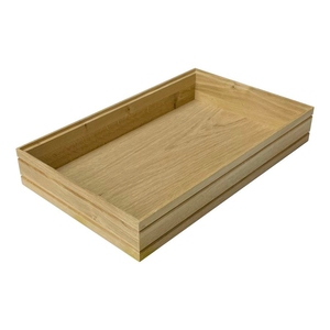 Gastronorm 1/1 Ribbed Oak Stacker Box 530x325x80