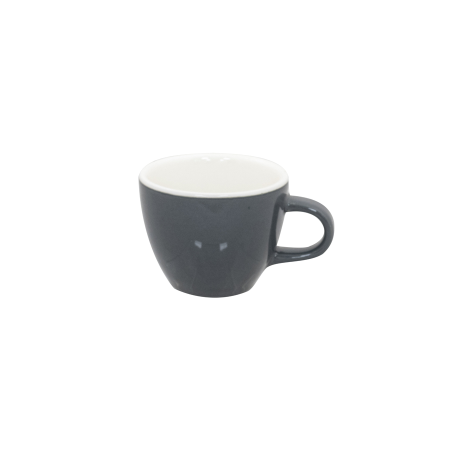 Superwhite Café Porcelain Grey Tulip Shaped Cup 17cl 6oz