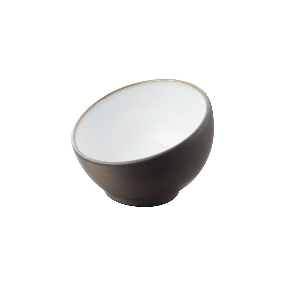 Revol Likid & Solid Ceramic White Round Mise En Bouche Bowl 4cl