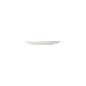 Nikko Flash Bone China White Round Coupe Plate 20.5cm