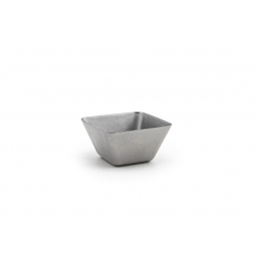 148 ml Square Stainless Mod Bowl Antique