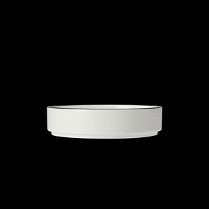 Steelite Asteria Vitrified Porcelain White Round Stacking Tray 16.5cm