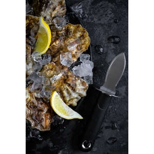 MasterClass Soft Grip Stainless Steel Oyster Knife 18cm