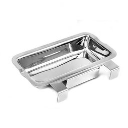 D.W. Haber Fusion Buffet System 18/10 Stainless Steel Utensil Rest 24.1x11.8cm