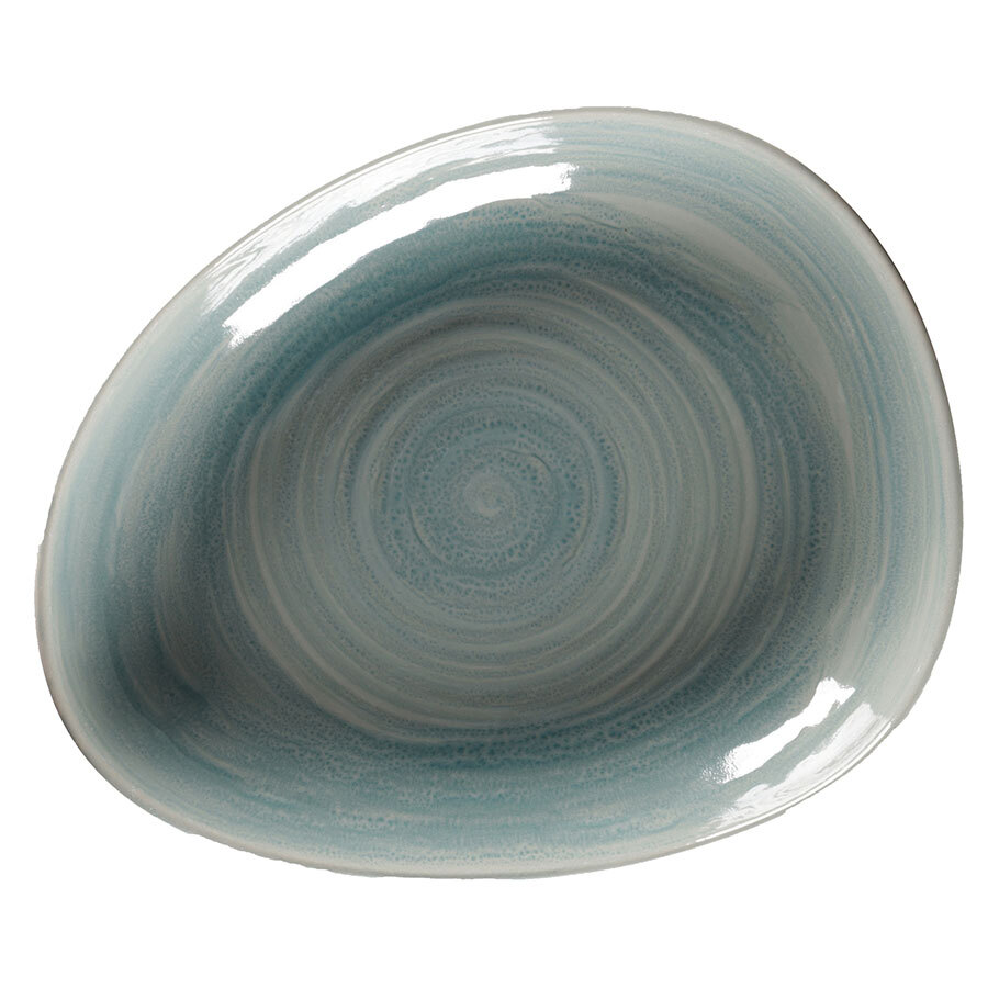 Rak Spot Vitrified Porcelain Saphire Organic Deep Plate 28cm
