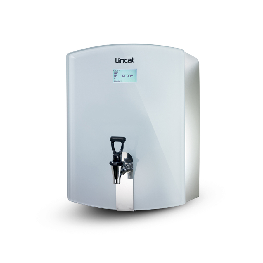 Lincat WMB5F/W Water Boiler - Autofill - Wall-Mounted - 5 Ltr - White Glass front