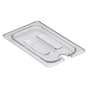 Cambro Gastronorm Notched Lid 1/4 Clear Polycarbonate