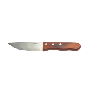 Jumbo Red Pakka Wood Steak Knife
