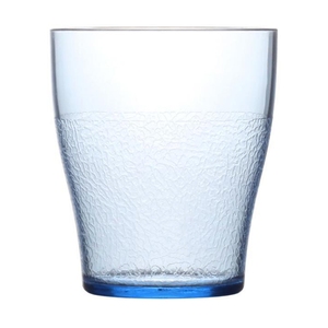 Harfield Copolyester Translucent Blue Textured Tumbler 280ml