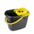 Robert Scott Mop Bucket With Wringer And Side Pouring Lip  Yellow 12ltr