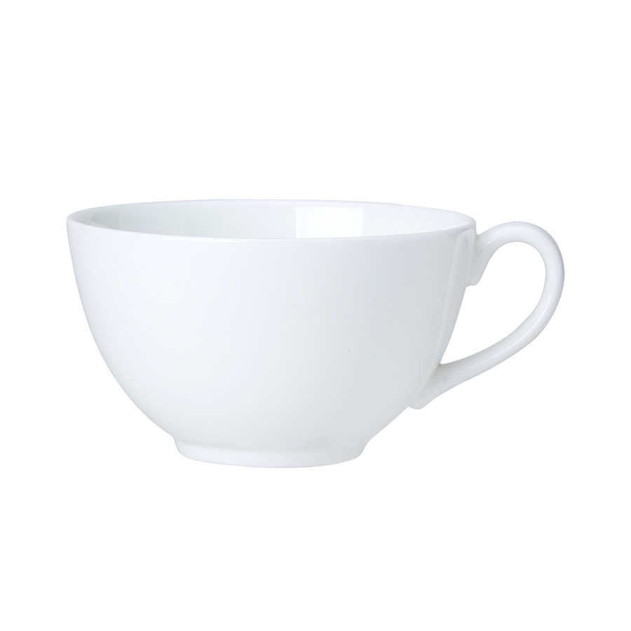William Edwards Coupe White Bone China Tea for One Cup 26cl