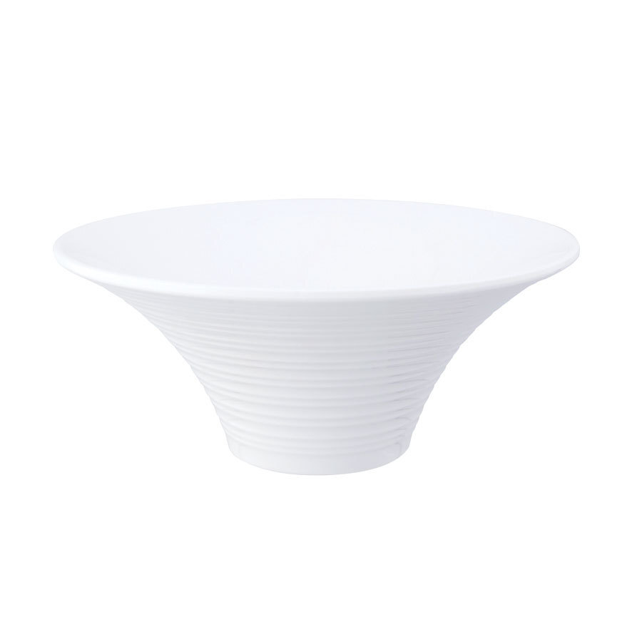Mirage Oasis Melamine White Round Flared Bowl 28cm