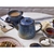 Genware Terra Vitrified Porcelain Aqua Blue Teapot 50cl 17.6oz