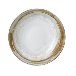 Dudson Finca Vitrified Porcelain Sandstone Round Narrow Rim Plate 20.3cm