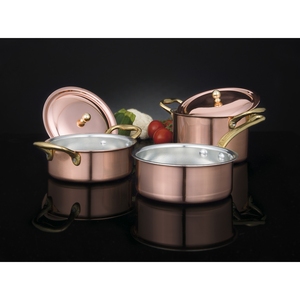 Artigiana Joys Of Home Mini Round Copper Saute Pan 10cm