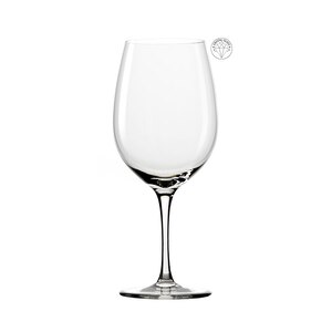 Glacial Amber Crystal Bordeaux Wine Glass 65cl