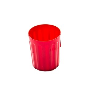 Harfield Polycarbonate Red Fluted Tumbler 8oz