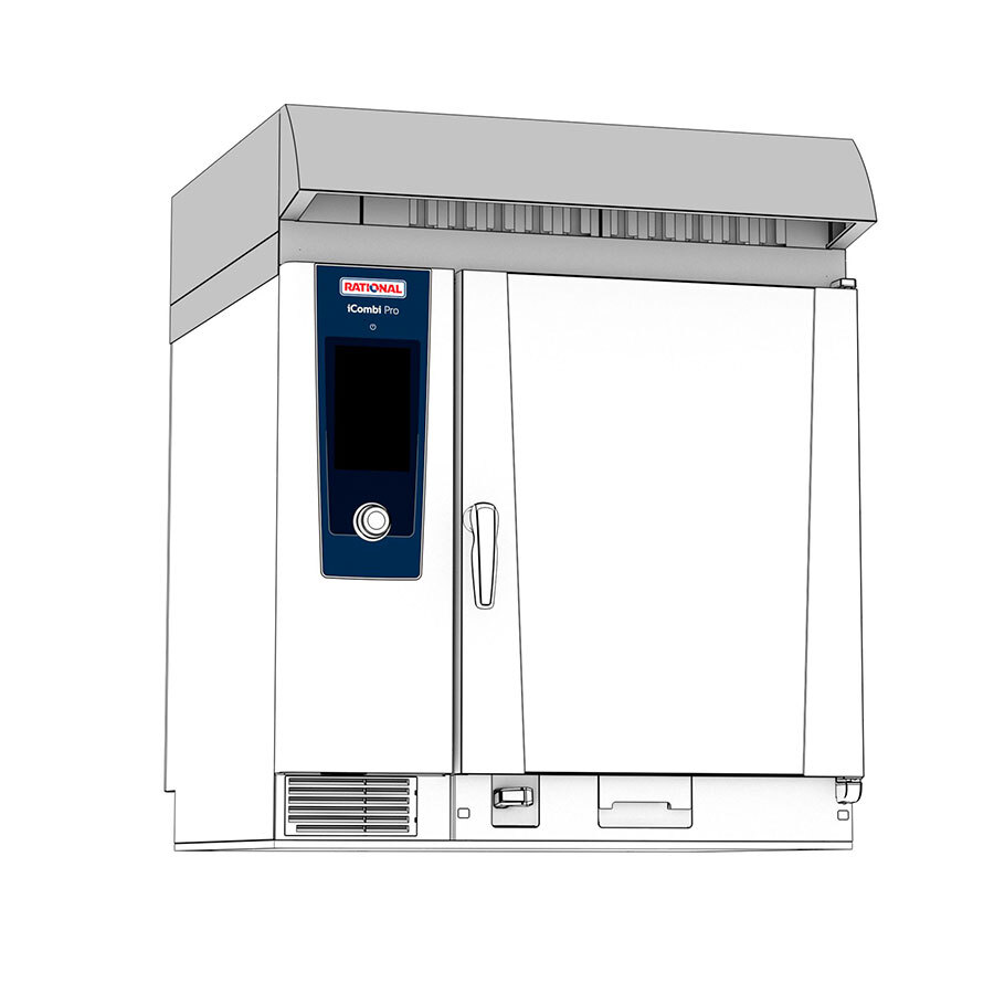 UltraVent Hood 60.75.135 - for Rational 6-2/1 or 10-2/1 Combi Oven