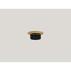 Rak Suggestions Chill Vitrified Porcelain Gold Round Stand 12.5cm