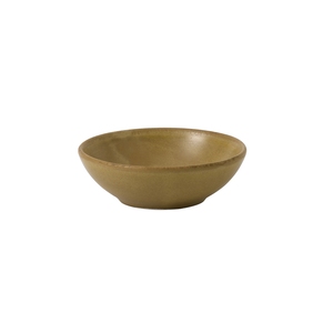 Churchill Nourish Vitrified Porcelain Petra Sand Round Contour Shallow Bowl 13cm 26cl 9oz