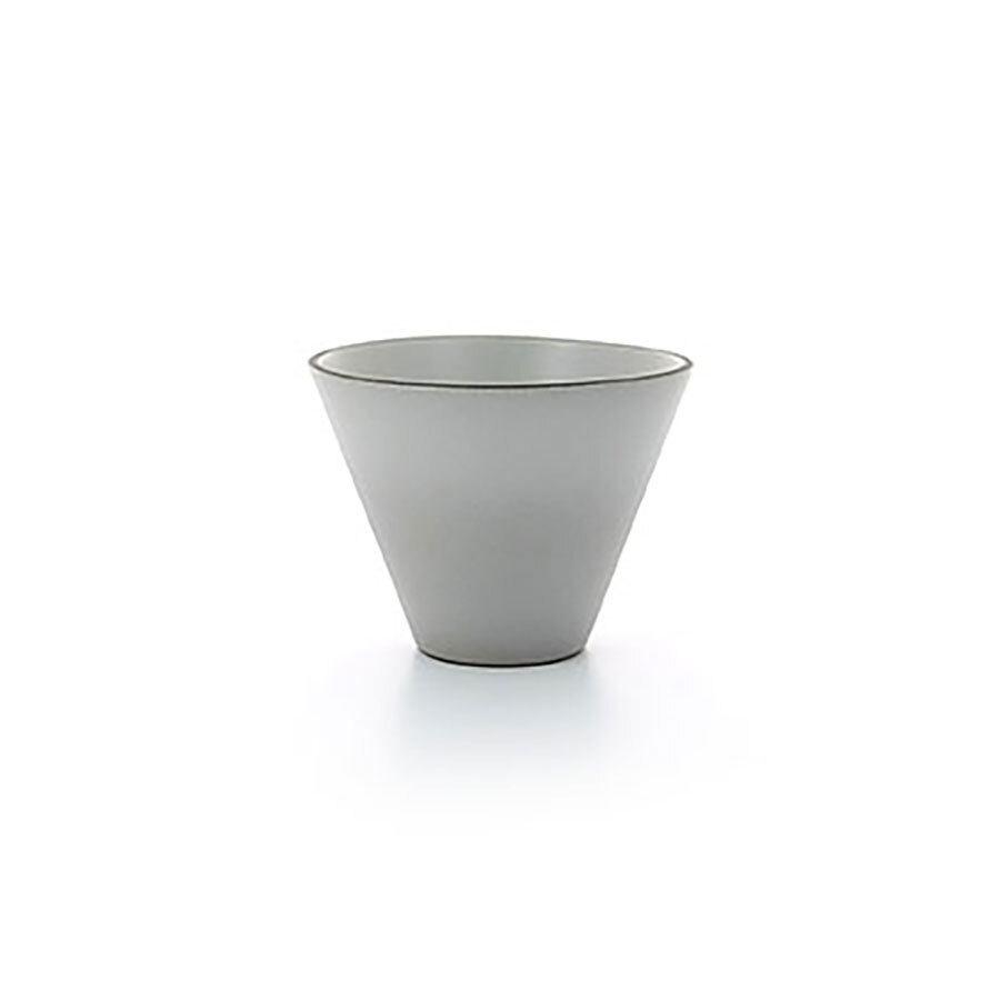 Revol Equinoxe Porcelain Pepper Round Conik Bowl 10.5cm 25cl