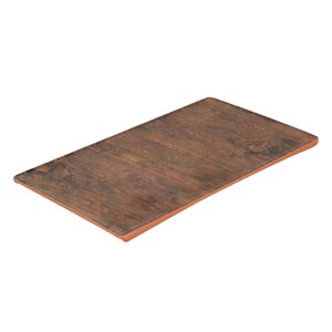 Rustic Wood Melamine Platter 246 x 140 x 7.5mm