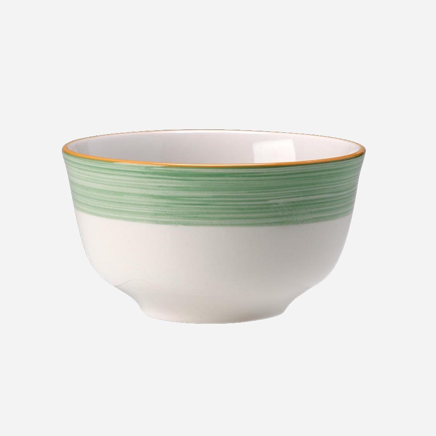 Steelite Rio Vitrified Porcelain Round Green Sugar Bowl 22.75cl
